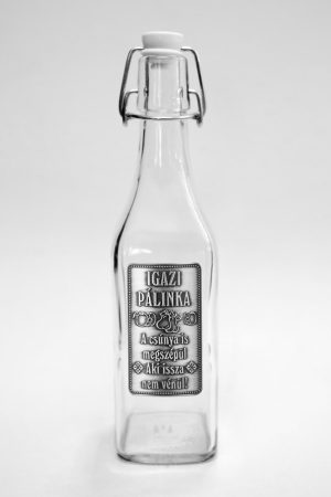 Csatos Kocka üvegpalack 0,5L - Idézettel 2