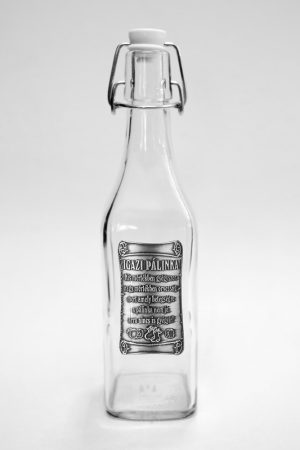 Csatos Kocka üvegpalack 0,5L - Idézettel 4