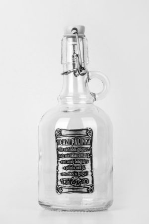 Csatos Füles üvegpalack 0,5L - Idézettel 5