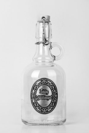 Csatos Füles üvegpalack 0,5L - Boldog születésnapot felirattal 2