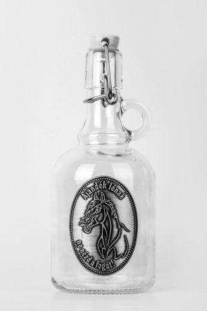 Csatos Füles üvegpalack 0,5L - Lovas 2