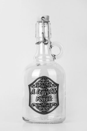 Csatos Füles üvegpalack 0,5L - Legjobb főnök